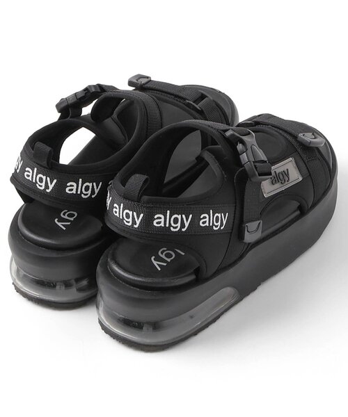algy(アルジー)の「ベルトエア底サンダル(サンダル・キッズ・オフホワイト/ブラック・20/21/22/23/24)」の3枚目の写真