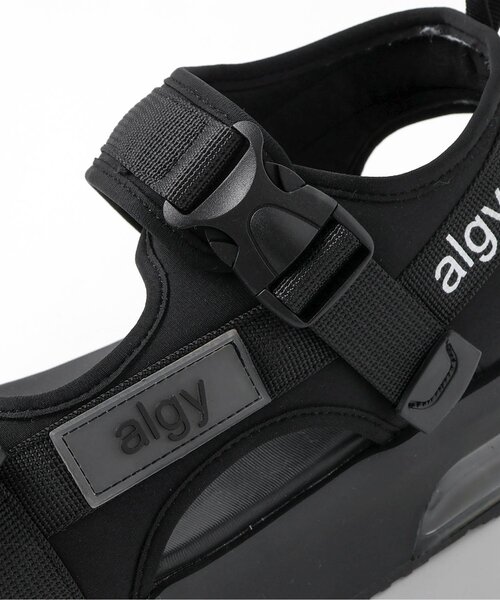 algy(アルジー)の「ベルトエア底サンダル(サンダル・キッズ・オフホワイト/ブラック・20/21/22/23/24)」の5枚目の写真