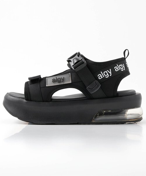 algy(アルジー)の「ベルトエア底サンダル(サンダル・キッズ・オフホワイト/ブラック・20/21/22/23/24)」の9枚目の写真
