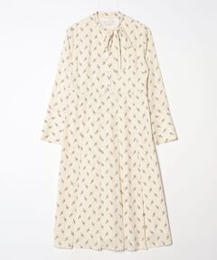 ne Quittez pas＞NE コットンドビー フラワープリント ワンピース