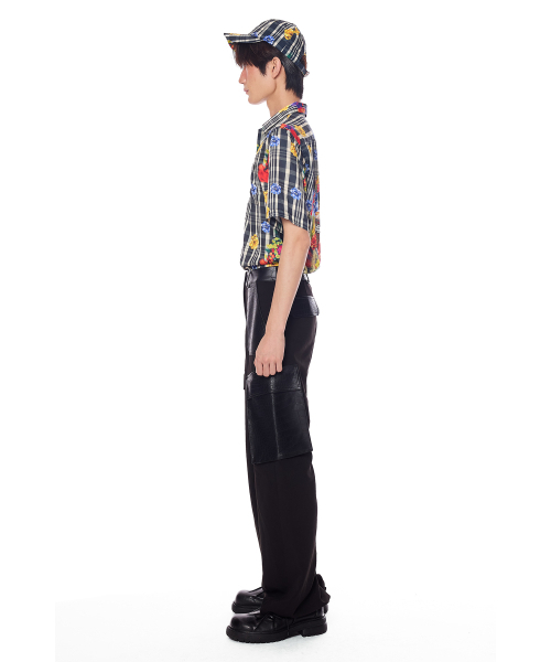 GREEDILOUS（グリディアス）の「YH Baby Joy Check Short Sleeve Open Collar Shirt（シャツ/ブラウス・レディース・その他・X-SMALL/SMALL/MEDIUM/LARGE）」の4枚目の写真