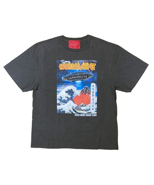 TENGA（テンガ）の「TENGA×PARLIAMENT UFO TEE（Tシャツ/カットソー・メンズ・グレー/ブラック・LARGE/MEDIUM）」の11枚目の写真