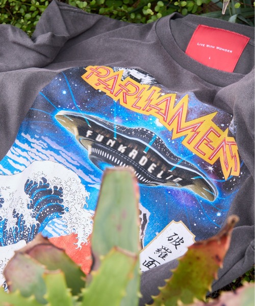 TENGA（テンガ）の「TENGA×PARLIAMENT UFO TEE（Tシャツ/カットソー・メンズ・グレー/ブラック・LARGE/MEDIUM）」の7枚目の写真
