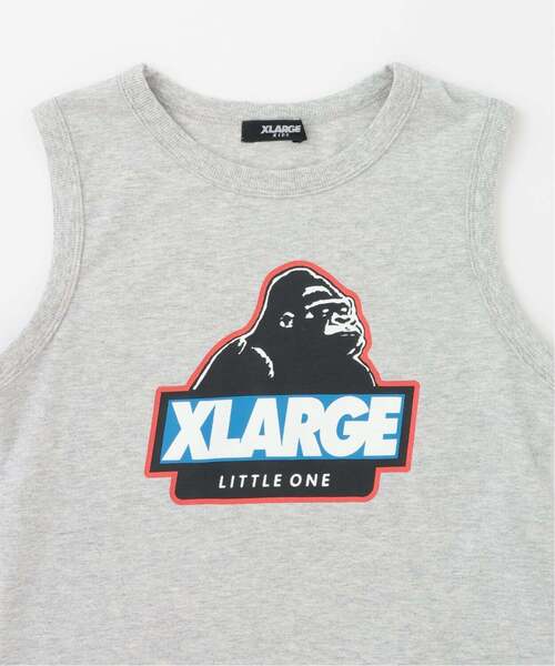 XLARGE KIDS(エクストララージキッズ)の「スランテッドOG タンクトップ(タンクトップ・キッズ・トップグレー/ブラック/レッド・140cm/90cm/80cm/130cm/120cm/110cm/100cm)」の8枚目の写真