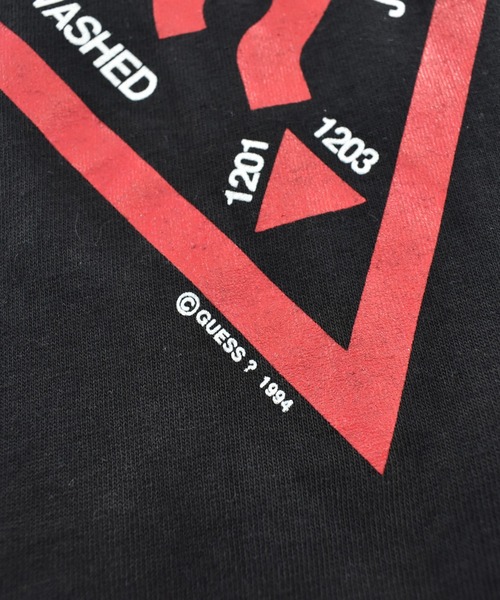 Guess（ゲス）の「【USED】90's デッドストック GUESS ロゴ Tシャツ USA製（Tシャツ/カットソー・メンズ・ブラック・X-LARGE）」の7枚目の写真