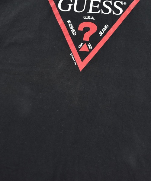 Guess（ゲス）の「【USED】90's デッドストック GUESS ロゴ Tシャツ USA製（Tシャツ/カットソー・メンズ・ブラック・X-LARGE）」の8枚目の写真