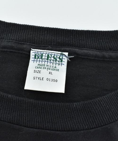 Guess（ゲス）の「【USED】90's デッドストック GUESS ロゴ Tシャツ USA製（Tシャツ/カットソー・メンズ・ブラック・X-LARGE）」の2枚目の写真