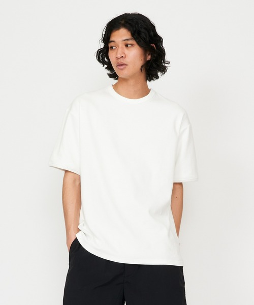 Dickies(ディッキーズ)の「Dickies/ディッキーズ リブTシャツ 半袖(Tシャツ/カットソー・メンズ・ホワイト/ヘザーグレー/ブラック・LARGE/MEDIUM)」の2枚目の写真