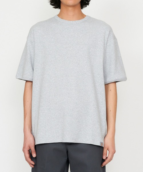 Dickies(ディッキーズ)の「Dickies/ディッキーズ リブTシャツ 半袖(Tシャツ/カットソー・メンズ・ホワイト/ヘザーグレー/ブラック・LARGE/MEDIUM)」の6枚目の写真