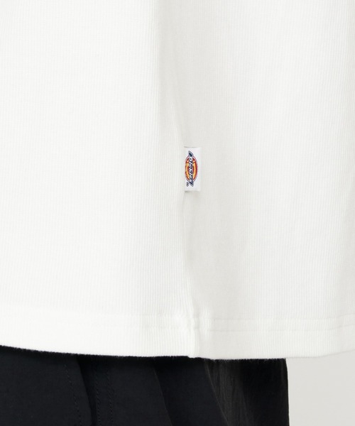 Dickies(ディッキーズ)の「Dickies/ディッキーズ リブTシャツ 半袖(Tシャツ/カットソー・メンズ・ホワイト/ヘザーグレー/ブラック・LARGE/MEDIUM)」の17枚目の写真