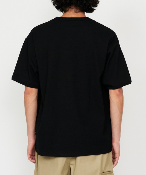Dickies(ディッキーズ)の「Dickies/ディッキーズ リブTシャツ 半袖(Tシャツ/カットソー・メンズ・ホワイト/ヘザーグレー/ブラック・LARGE/MEDIUM)」の22枚目の写真