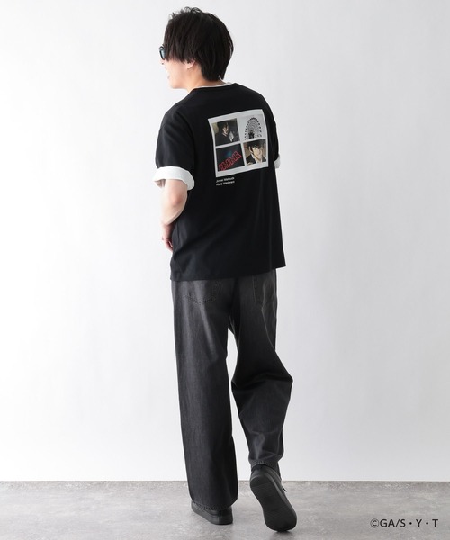 GLOBAL WORK(グローバルワーク)の「【名探偵コナン】グラフィックTシャツ/647377(Tシャツ/カットソー・メンズ・ブラック/グレー/ホワイト系その他3/ホワイト/グレー系その他2・LARGE/MEDIUM)」の6枚目の写真