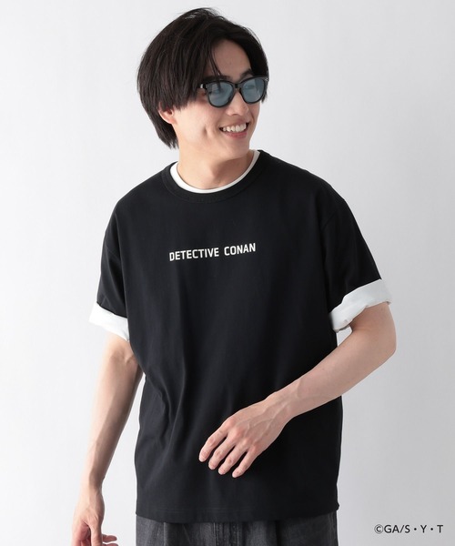 GLOBAL WORK(グローバルワーク)の「【名探偵コナン】グラフィックTシャツ/647377(Tシャツ/カットソー・メンズ・ブラック/グレー/ホワイト系その他3/ホワイト/グレー系その他2・LARGE/MEDIUM)」の8枚目の写真