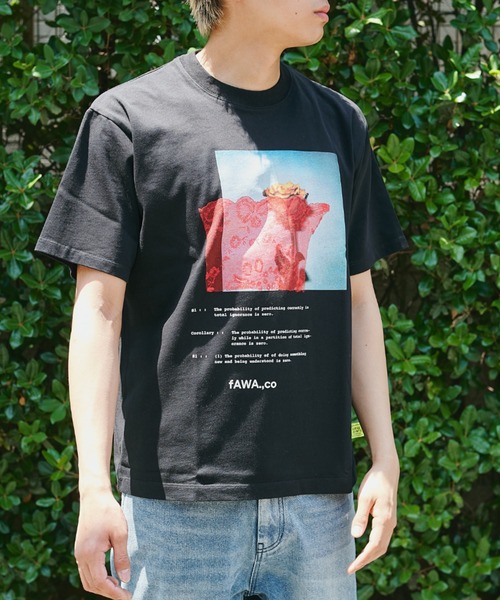 LOOSE JOINTS(ルーズジョインツ)の「CLAY ARLINGTON S/S TEE(Tシャツ/カットソー・メンズ・ホワイト/ブラック・LARGE/MEDIUM)」の1枚目の写真