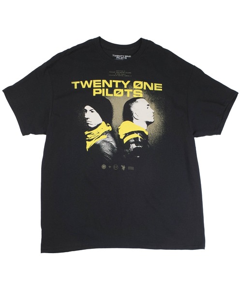 INNOCENT(イノセント)の「【GMerch/ジーマーチ】Twenty One Pilots BACK2BACK BLACK T-SHIRTS 20TOP011(Tシャツ/カットソー・メンズ・ブラック・LARGE/XX-LARGE/X-LARGE)」の2枚目の写真