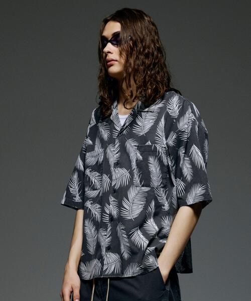 BEAVER(ビーバー)の「B omnivore/ビーオムニボー PIGMENT WIND CLOTH SHIRT ピグメントウインドクロスシャツ(シャツ/ブラウス・メンズ・オリーブ系/ブラック・M/L)」の3枚目の写真
