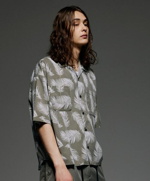 BEAVER(ビーバー)の「B omnivore/ビーオムニボー PIGMENT WIND CLOTH SHIRT ピグメントウインドクロスシャツ(シャツ/ブラウス・メンズ・オリーブ系/ブラック・M/L)」の11枚目の写真