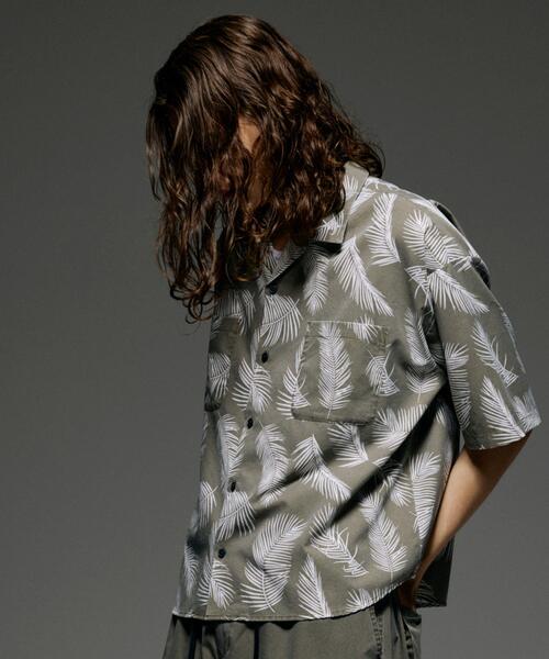 BEAVER(ビーバー)の「B omnivore/ビーオムニボー PIGMENT WIND CLOTH SHIRT ピグメントウインドクロスシャツ(シャツ/ブラウス・メンズ・オリーブ系/ブラック・M/L)」の13枚目の写真