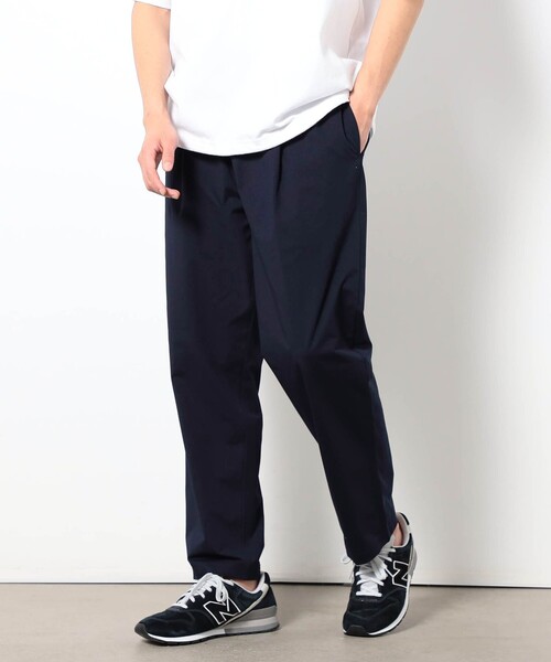 Grand PARK(グランドパーク)の「DOTMESH タックテーパードパンツ(その他パンツ・メンズ・ネイビー/ブラック/ブラウン・M/XL/L)」の3枚目の写真