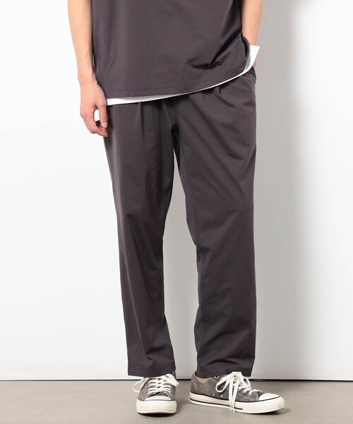 Grand PARK(グランドパーク)の「DOTMESH タックテーパードパンツ(その他パンツ・メンズ・ネイビー/ブラック/ブラウン・M/XL/L)」の1枚目の写真