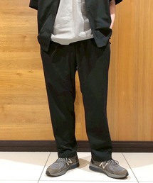 DOTMESH タックテーパードパンツ