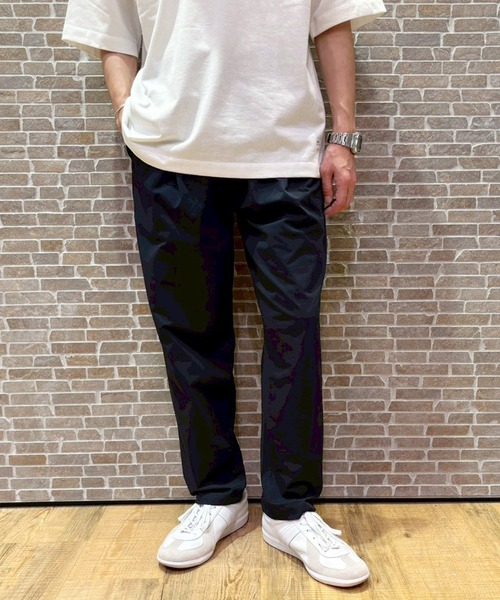 Grand PARK（グランドパーク）の「DOTMESH タックテーパードパンツ（その他パンツ・メンズ・ネイビー/ブラック/ブラウン・M/XL/L）」の18枚目の写真