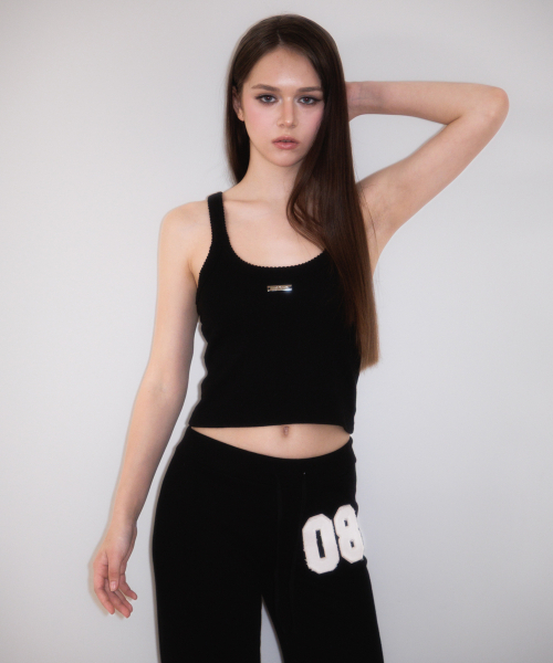 ROSEFRANTZ（ロゼフランツ）の「Soft Punching Lace Sleeveless [Black]（Tシャツ/カットソー・レディース・ブラック・OS）」の7枚目の写真