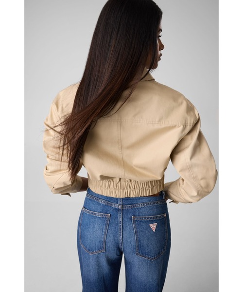 Guess(ゲス)の「JULIANE Cargo Jacket ジャケット(ブルゾン・レディース・ブラック/ベージュ・X-SMALL/SMALL/MEDIUM/LARGE)」の16枚目の写真