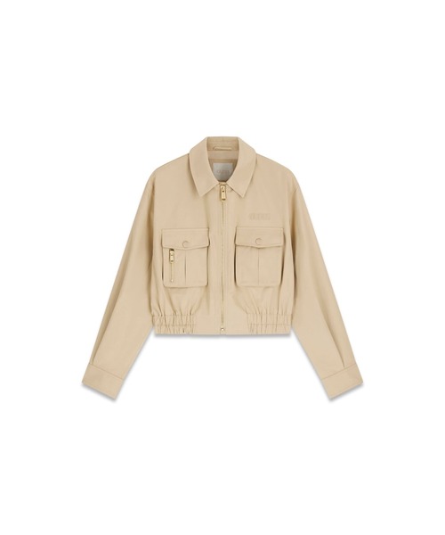 Guess(ゲス)の「JULIANE Cargo Jacket ジャケット(ブルゾン・レディース・ブラック/ベージュ・X-SMALL/SMALL/MEDIUM/LARGE)」の6枚目の写真