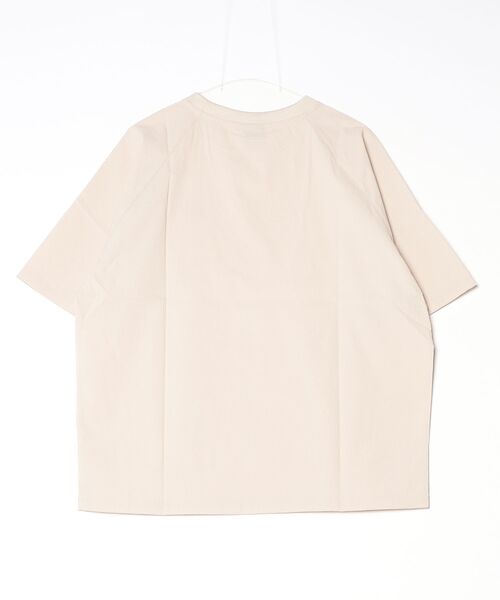 NEW BALANCE(ニューバランス)の「【別注】ニューバランス New Balance シアサッカーTシャツ 限定コラボ(Tシャツ/カットソー・メンズ・ブラック/ベージュ/ネイビー・LL/3L/S/M/L)」の4枚目の写真