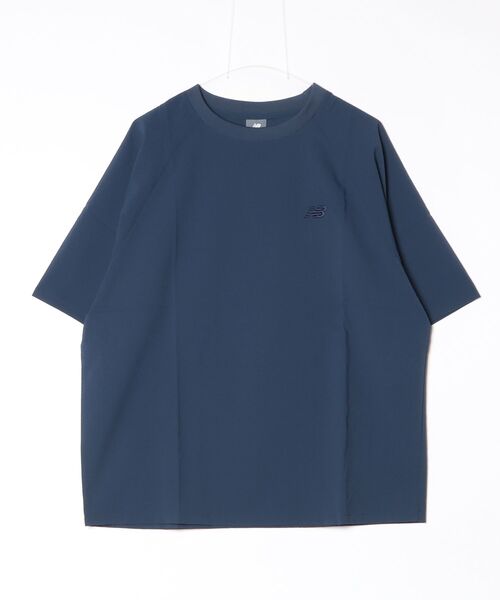 NEW BALANCE(ニューバランス)の「【別注】ニューバランス New Balance シアサッカーTシャツ 限定コラボ(Tシャツ/カットソー・メンズ・ブラック/ベージュ/ネイビー・LL/3L/S/M/L)」の17枚目の写真