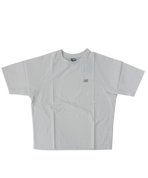 NEW BALANCE(ニューバランス)の「【別注】ニューバランス New Balance シアサッカーTシャツ 限定コラボ(Tシャツ/カットソー・メンズ・ブラック/ベージュ/ネイビー・LL/3L/S/M/L)」の12枚目の写真