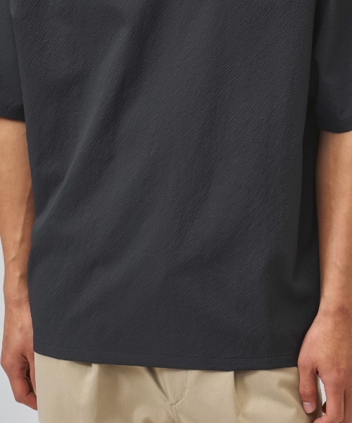 NEW BALANCE(ニューバランス)の「【別注】ニューバランス New Balance シアサッカーTシャツ 限定コラボ(Tシャツ/カットソー・メンズ・ブラック/ベージュ/ネイビー・LL/3L/S/M/L)」の10枚目の写真