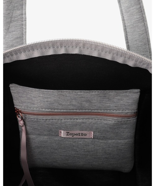 Repetto(レペット)の「ダッフルバッグ Mサイズ / B0232J(ハンドバッグ・レディース・ライトグレー・FREE)」の5枚目の写真