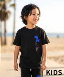 adamsJUGGLER（アダムスジャグラー）の「RTEGパームツリーLAティーキッズ（Tシャツ/カットソー）」