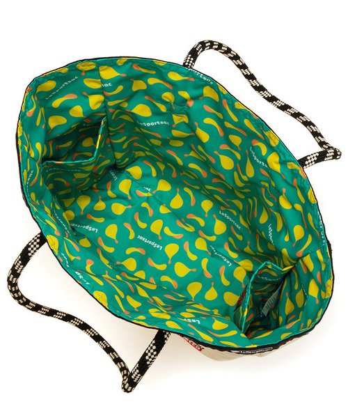 LeSportsac(レスポートサック)の「【LeSportsac×Pringles】ML 2 WAY TOTE 2ウェイプリングルズミスターPエンブロイダリー(トートバッグ・レディース・ホワイト・FREE)」の11枚目の写真