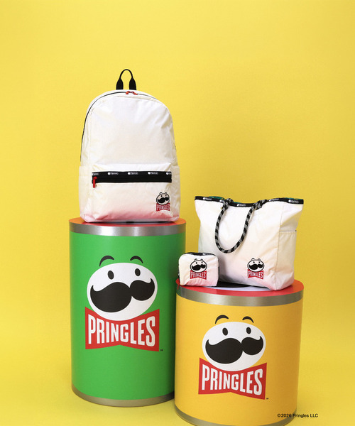 LeSportsac(レスポートサック)の「【LeSportsac×Pringles】ML 2 WAY TOTE 2ウェイプリングルズミスターPエンブロイダリー(トートバッグ・レディース・ホワイト・FREE)」の15枚目の写真
