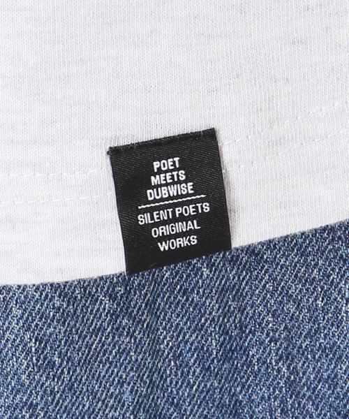 POET MEETS DUBWISE（ポエットミーツダブワイズ）の「《追加》POETMEETS DUBWISE KJLW COLLAGE 02 Tシャツ（Tシャツ/カットソー・レディース・ホワイト/グレー・FREE）」の22枚目の写真