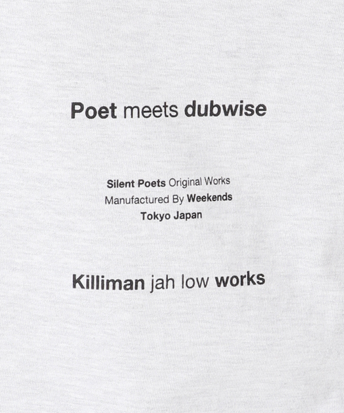 POET MEETS DUBWISE（ポエットミーツダブワイズ）の「《追加》POETMEETS DUBWISE KJLW COLLAGE 02 Tシャツ（Tシャツ/カットソー・レディース・ホワイト/グレー・FREE）」の22枚目の写真