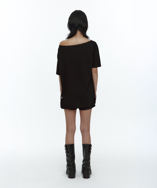 ROUGHNECK(ラフネック)の「Fallen Angel T-Shirt Black(Tシャツ/カットソー・レディース・その他・FREE)」の4枚目の写真