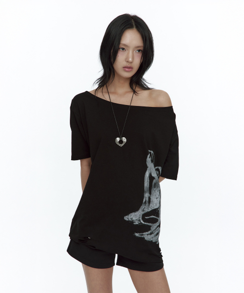 ROUGHNECK(ラフネック)の「Fallen Angel T-Shirt Black(Tシャツ/カットソー・レディース・その他・FREE)」の7枚目の写真