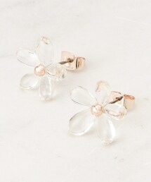 SHOO・LA・RUE | クリアフラワーピアス(ピアス(両耳用))