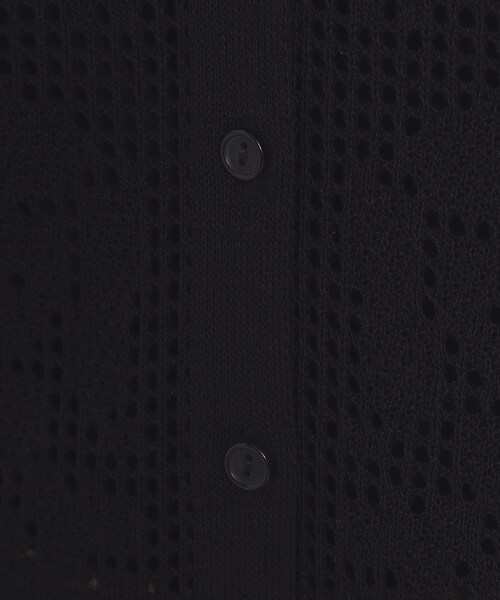 ITS'DEMO(イッツデモ)の「【セットアップ可】透かし編み襟付きニット(ニット/セーター・レディース・ブラック/ブラウン系その他/アイボリー・00)」の11枚目の写真