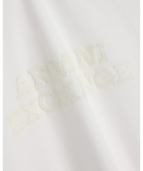 ARMANI EXCHANGE(アルマーニエクスチェンジ)の「【A|X アルマーニ エクスチェンジ】AXロゴ レギュラーフィット 半袖クルーネックTシャツ/REGULAR(Tシャツ/カットソー・メンズ・ダークネイビー/オフホワイト・MEDIUM/LARGE/XX-LARGE/X-SMALL/X-LARGE/SMALL)」の16枚目の写真