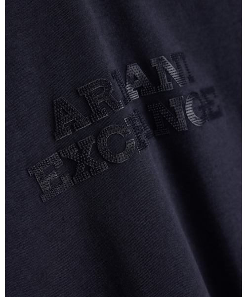 ARMANI EXCHANGE(アルマーニエクスチェンジ)の「【A|X アルマーニ エクスチェンジ】AXロゴ レギュラーフィット 半袖クルーネックTシャツ/REGULAR(Tシャツ/カットソー・メンズ・ダークネイビー/オフホワイト・MEDIUM/LARGE/XX-LARGE/X-SMALL/X-LARGE/SMALL)」の9枚目の写真