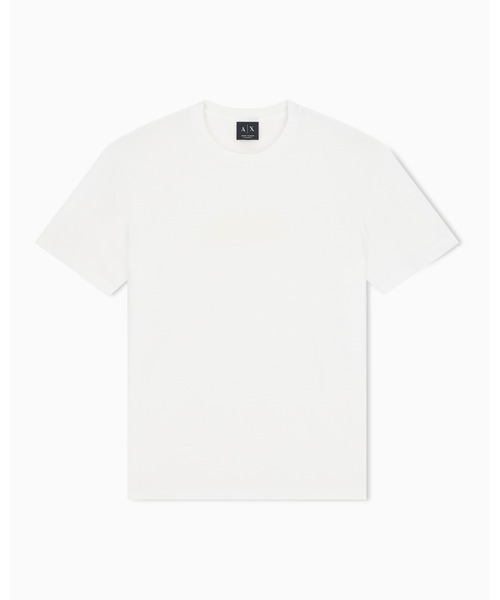 ARMANI EXCHANGE(アルマーニエクスチェンジ)の「【A|X アルマーニ エクスチェンジ】AXロゴ レギュラーフィット 半袖クルーネックTシャツ/REGULAR(Tシャツ/カットソー・メンズ・ダークネイビー/オフホワイト・MEDIUM/LARGE/XX-LARGE/X-SMALL/X-LARGE/SMALL)」の14枚目の写真