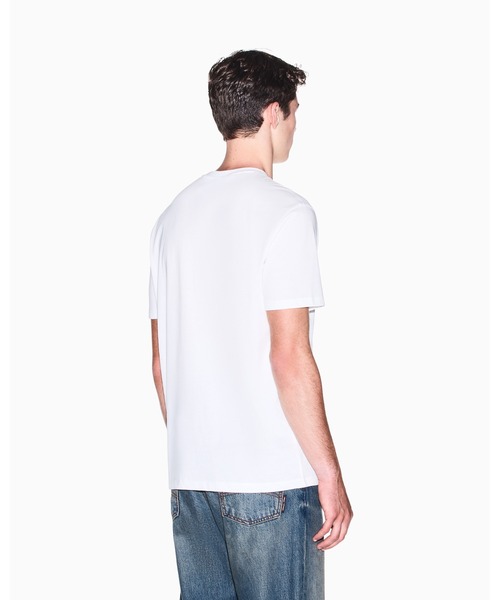 ARMANI EXCHANGE(アルマーニエクスチェンジ)の「【A|X アルマーニ エクスチェンジ】AXロゴ レギュラーフィット 半袖クルーネックTシャツ/REGULAR(Tシャツ/カットソー・メンズ・ダークネイビー/オフホワイト・MEDIUM/LARGE/XX-LARGE/X-SMALL/X-LARGE/SMALL)」の10枚目の写真