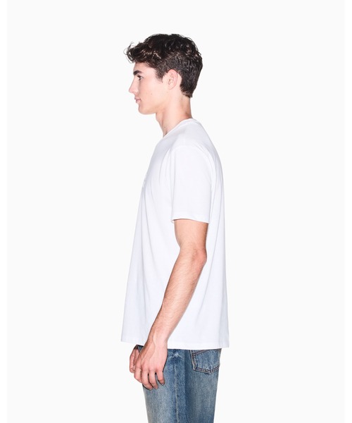 ARMANI EXCHANGE(アルマーニエクスチェンジ)の「【A|X アルマーニ エクスチェンジ】AXロゴ レギュラーフィット 半袖クルーネックTシャツ/REGULAR(Tシャツ/カットソー・メンズ・ダークネイビー/オフホワイト・MEDIUM/LARGE/XX-LARGE/X-SMALL/X-LARGE/SMALL)」の11枚目の写真