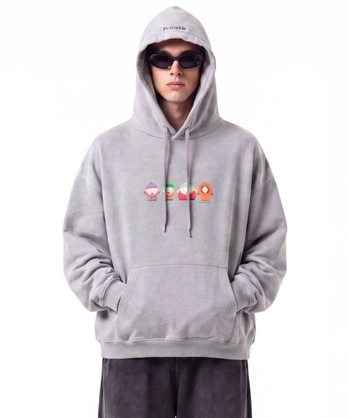 Children of the discordance(チルドレン オブ ザ ディスコ-ダンス)の「【Peroxside/ペルオキシド】SOUTH PARK EMBROIDERY HOODIE A(パーカー・メンズ・ブラック/その他・1/3/2)」の2枚目の写真