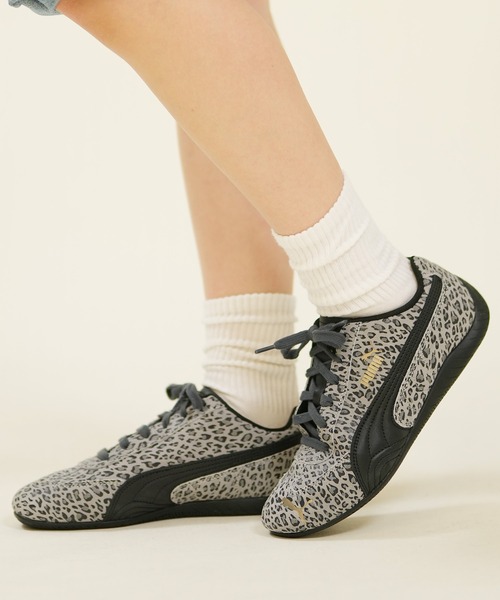 PUMA(プーマ)の「【ムラサキスポーツ限定】PUMA/プーマ SPEEDCAT LD LEO WMS スピードキャット リミテッド レオパード 408393(スニーカー・レディース・グレー・23.0cm/24.5cm/24.0cm/23.5cm/25.0cm)」の4枚目の写真